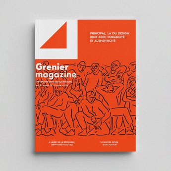 Grenier - Magazine cover-Square